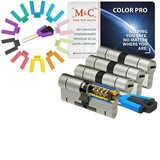 M&C Color plus cilinder met certificaat & sleutels_