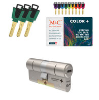 M&C Color plus cilinder met certificaat & sleutels